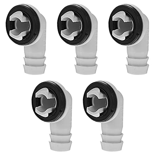 OSALADI Air Conditioner Drain Hose Connector - 5PCS Elbow Fittings for Mini & Window AC Units