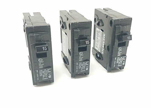 Siemens Q115 15 Amp Circuit Breaker - Pack of 3