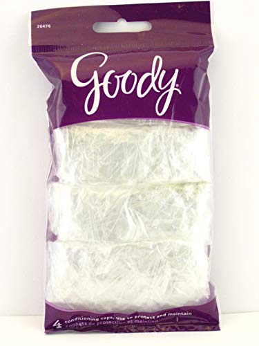 Goody Mosaic Disposable Conditioning Hair Caps 4 Pack for Treatments