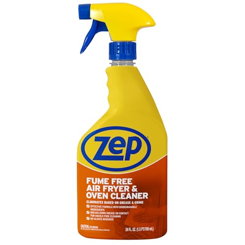 Zep Fume Free Air Fryer & Oven Cleaner, 24 fl oz Grease Remover