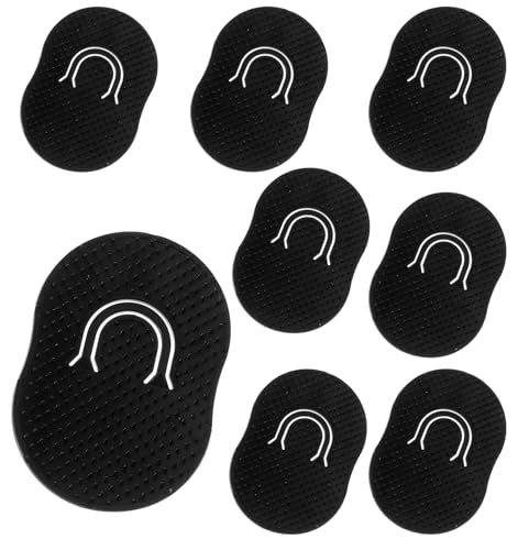 FRCTLNKG 8 Pcs Pocket Palm Combs for Men with Round Teeth - Portable Scalp Care & Beard Styling
