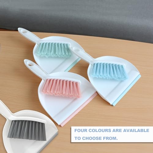 NBGYTECH Mini Broom and Dustpan Set - Portable Cleaning Solution