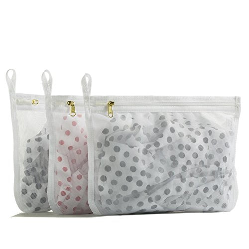 TENRAI Delicates Laundry Bags - Fine Mesh Wash Bag Set (3 Small)
