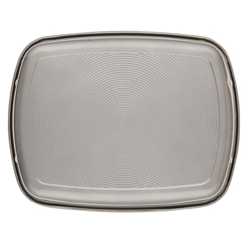 Circulon Nonstick Roasting Pan / Roaster with Rack - 17 Inch x 13 Inch, Gray