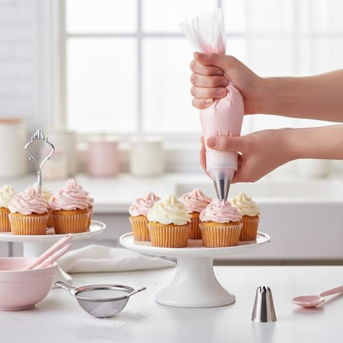 6-Pack Plastic Piping Bag Couplers for Cake Decorating