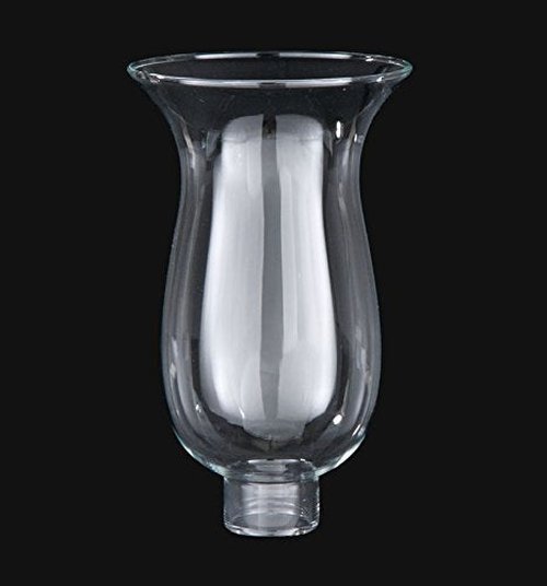 B&P Lamp® Medium Royal Craft 1 5/8" X 8 1/4" Clear Hurricane Shade