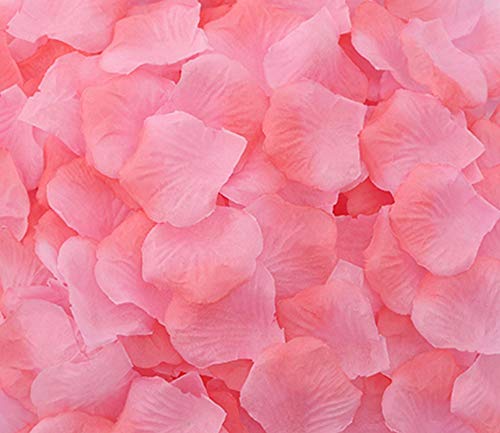1000pcs Artificial Silk Rose Petals for Weddings & Events