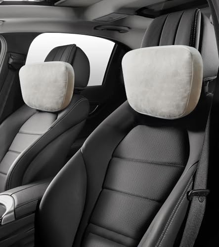 Car Neck Pillow - Super Soft Du-Pont Bio Cotton Headrest for Comfort