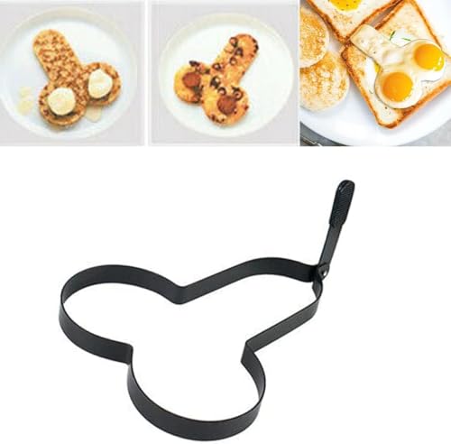 Heart-Shaped Egg Fryer - Non-Stick Stainless Steel Cooking Tool