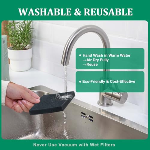 3-Pack Replacement Filter Set for Bissell Style 7/8 Upright Vacuums