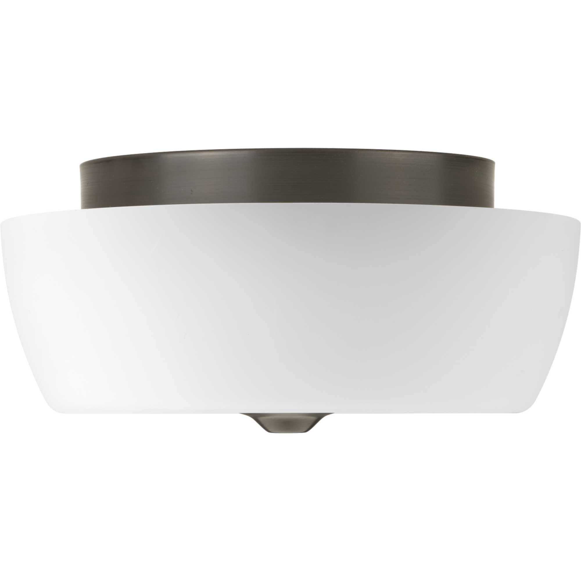 Progress Lighting Leap Collection Two-Light 14'' Flush Mount