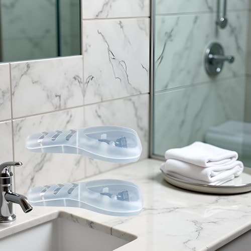 Clear Portable Travel Razor Case Plastic Shaver Protector Holder