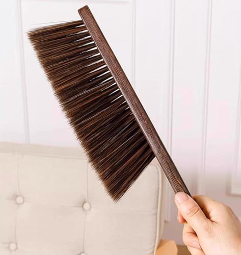 Soft Bristle Wooden Hand Broom Brush for Indoor & Outdoor Cleaning