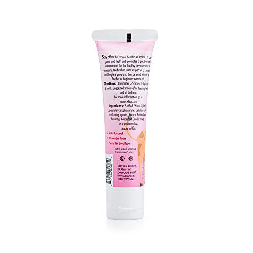 Spry Natural Kids Xylitol Tooth Gel Variety Flavor, 2 Fl Oz (Pack of 3)