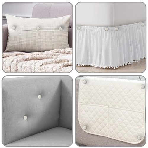 Light Grey Upholstery Pins - 12 Pack Bed Skirt & Slipcover Tacks
