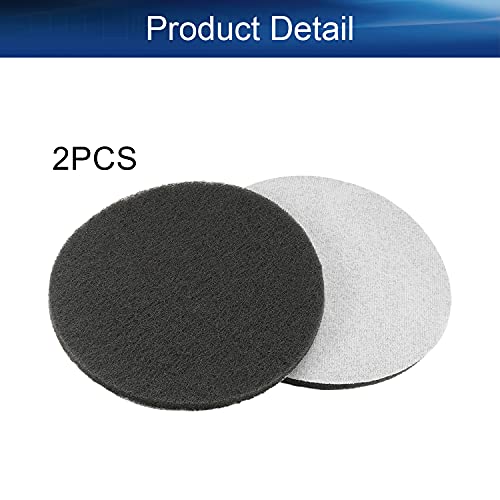 Auniwaig 7 Inch 1000-Grit Scrubbing Pads - 2 Pack for Cleaning