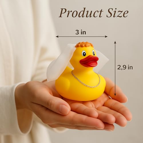 Bride and Groom Rubber Duck Set - Fun Wedding Party Favors