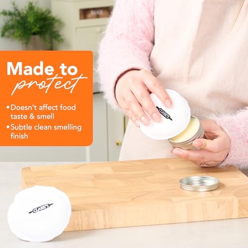 CLARK'S Wood Butter Cutting Board Wax - Food Safe 6 oz Citrus Scent