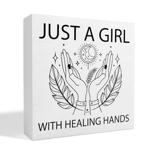 Massage Therapist Appreciation Wooden Box Sign - 5x5 Inch Gift