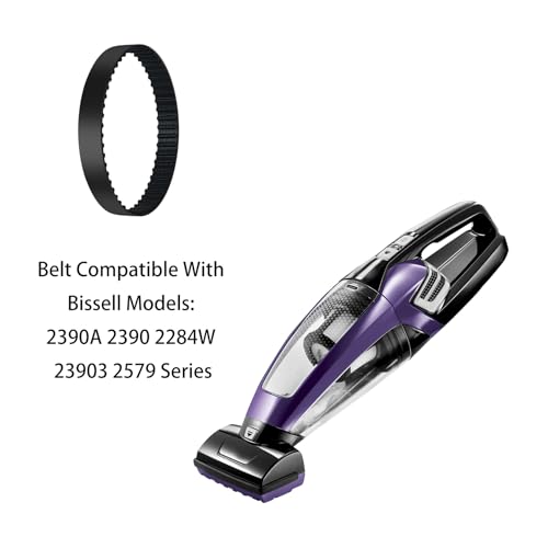 CPAI Replacement Belts for Bissell Pet Hair Eraser Vacuum 2390A 2390 2284W 2579, 2 Belts Included