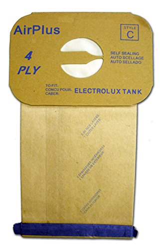 EnviroCare 4-Ply Filtration Vacuum Cleaner Dust Bags for Electrolux C - 12 Pack
