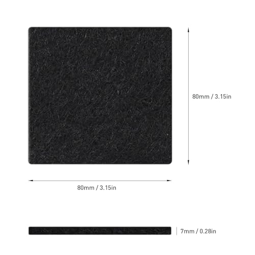 EKO Trash Can Deodorizer Filter Refill - 4-Pack, Universal Fit