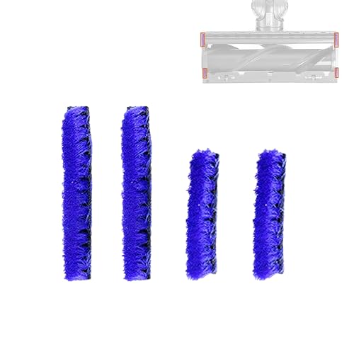 Replacement Plush Strips for V10 V8 Direct Drive Cleaner Heads - 4 Pack