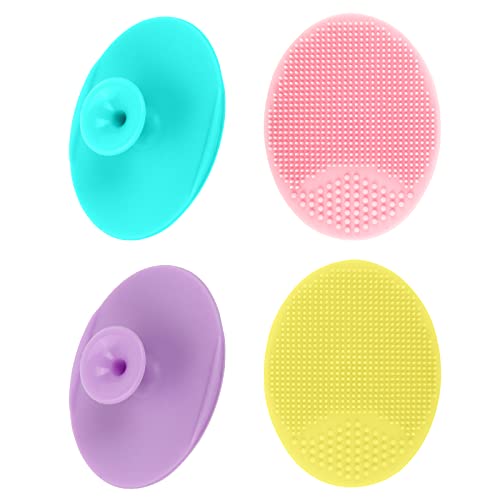 Yokilly Silicone Face Scrubber Kit - 8 Pcs Exfoliating Facial Cleansing Brush
