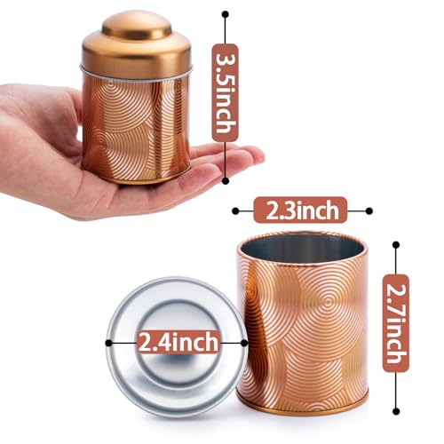5oz Candle Tins - 12 Pack Empty Containers with Lids & Wicks