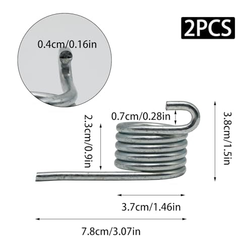 2Pcs Stainless Steel Mop Bucket Wringer Spring Replacement Parts
