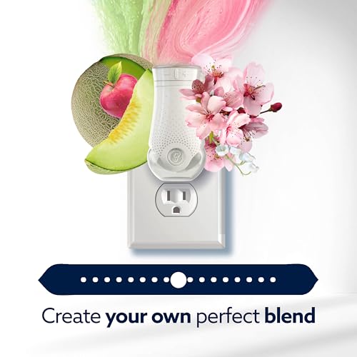 Glade PlugIns Refills with CustomScent Technology - Melon & Cherry Blossom, 2 Pack, 1.34 Fl Oz