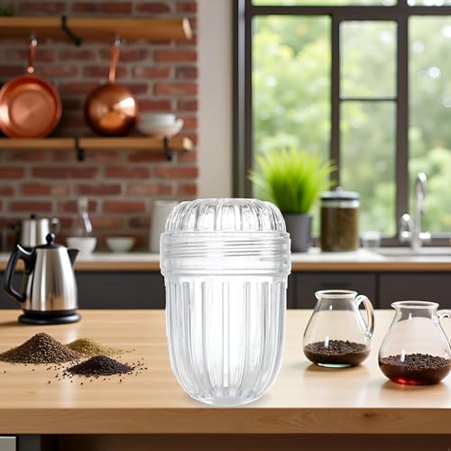 Tustao Clear Plastic Tea Infuser Ball Strainer - Single Serve