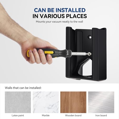 Wall Mount Vacuum Holder for Shark CH900/CH950 Series