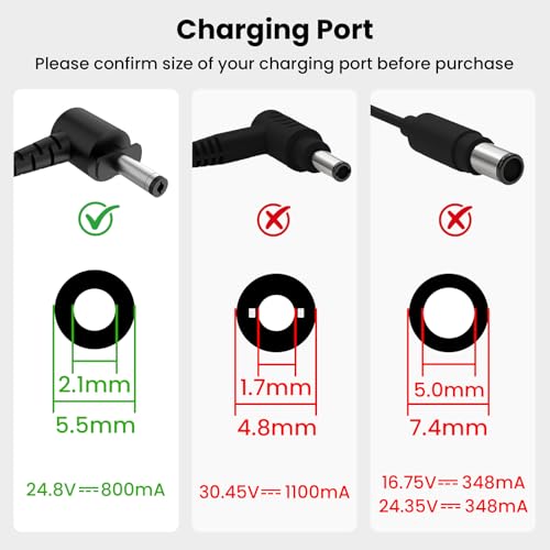 Shark Rocket Pro Cordless Vacuum Charger DK33-248080H-U 6FT