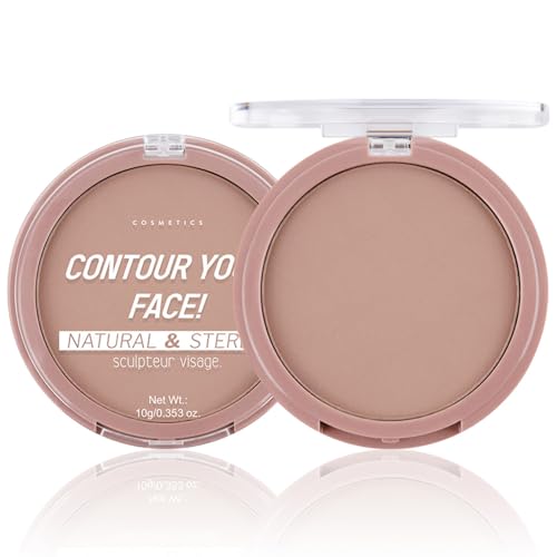 HHLTOH Matte Warm Brown Cream Contour Palette, Blendable Face Makeup