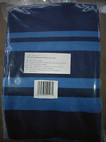 Over-the-Door Ironing Board Replacement Pad - Blue Stripe 42"x14"