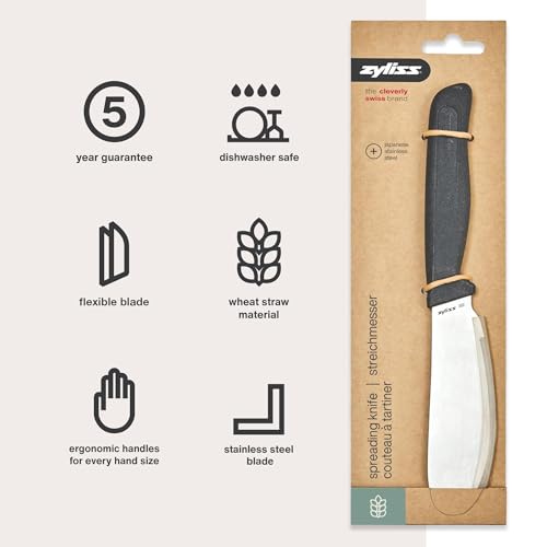 Zyliss Sandwich Knife & Condiment Spreader - 4.7" Gray (Pack of 6)