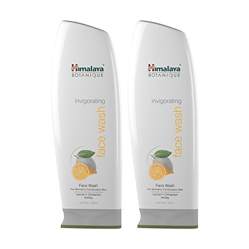 Himalaya Botanique Invigorating Face Wash, Lemon & Honey, 5.07 Oz - 2 Pack