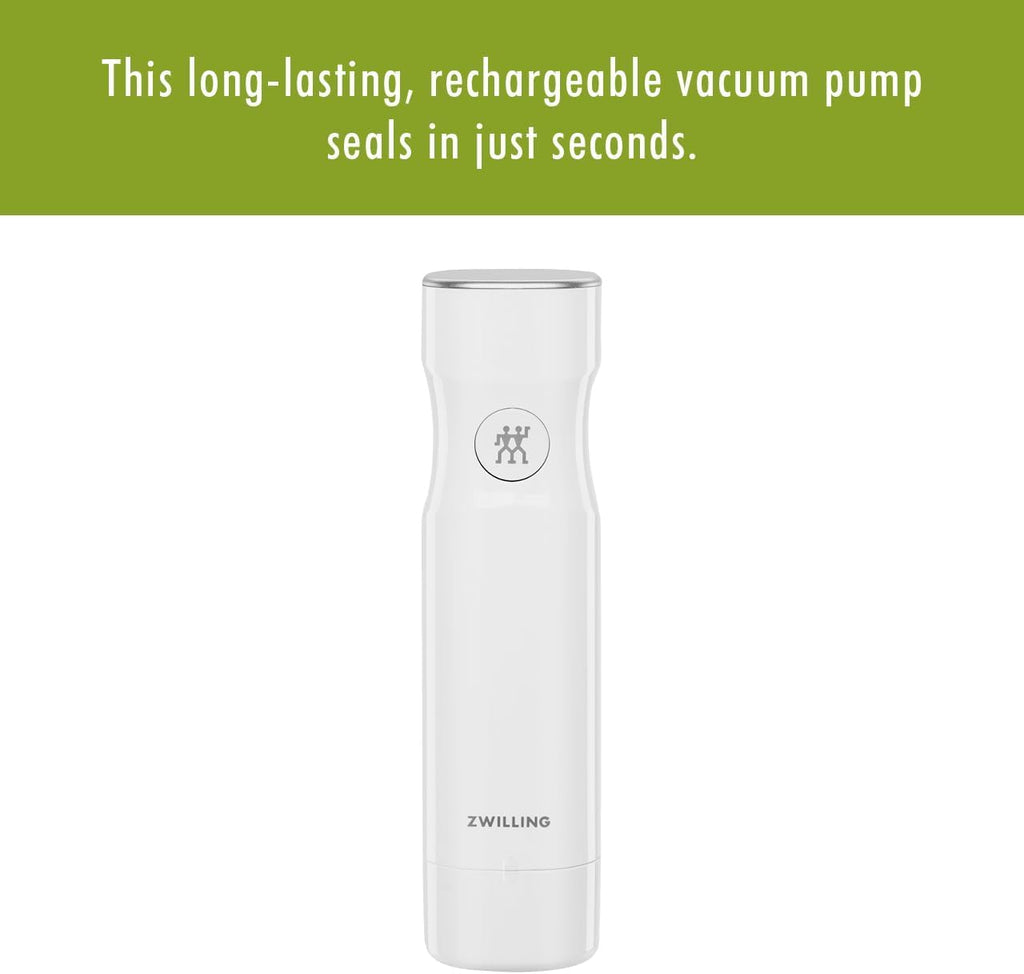 ZWILLING Fresh & Save Handheld Vacuum Sealer Machine for Easy Storage