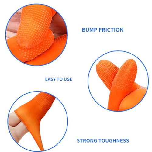 50 Pack Latex Finger Cots - Anti-Static Protective Covers for Jewelry Making