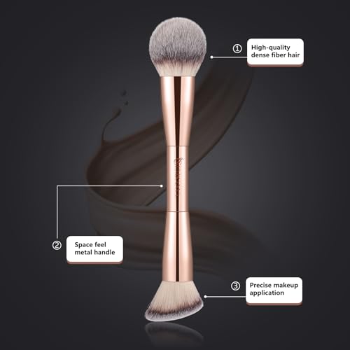 Gemsanva Dual Ended Foundation and Concealer Makeup Brush