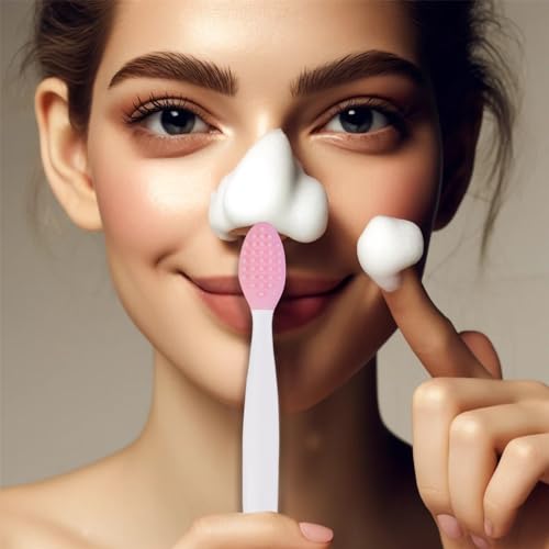 Kootinn 6 PCS Silicone Lip Scrub Brush Set - Double-Sided Exfoliating Tool