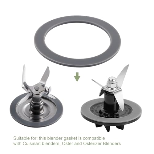 Equust 6-Pack Rubber Gaskets O-Ring Seals for Oster Blender Replacement