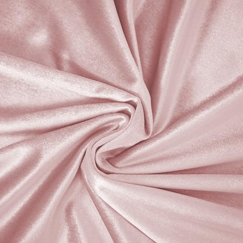 Counfeisly Pink Velvet Throw Pillow Covers, 18x18 Inch, 2 Pack