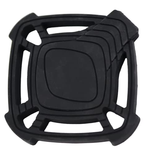 Iconikal Silicone Trivet with Folding Spoon Rest, Heat Safe 460°F