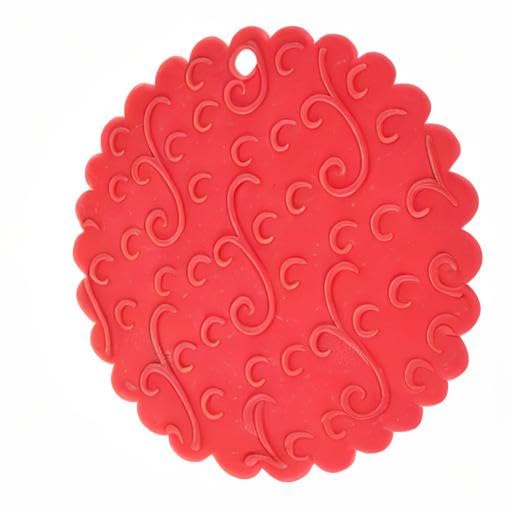 Norpro Red Silicone Jar Opener - Non-Slip Grip, 6"