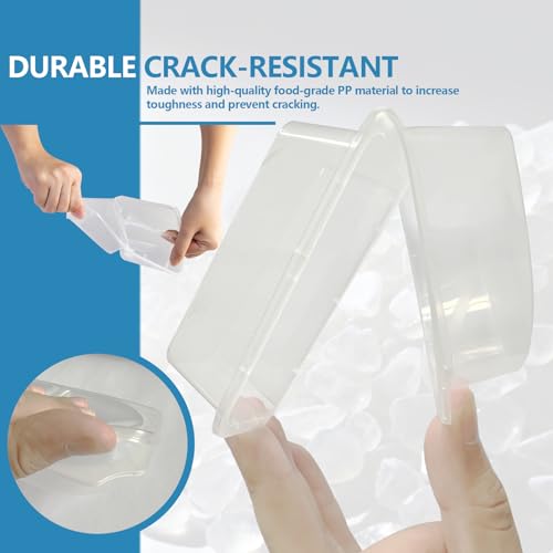 9oz Reusable Snack Containers with Lids – 3 Compartment for Kids