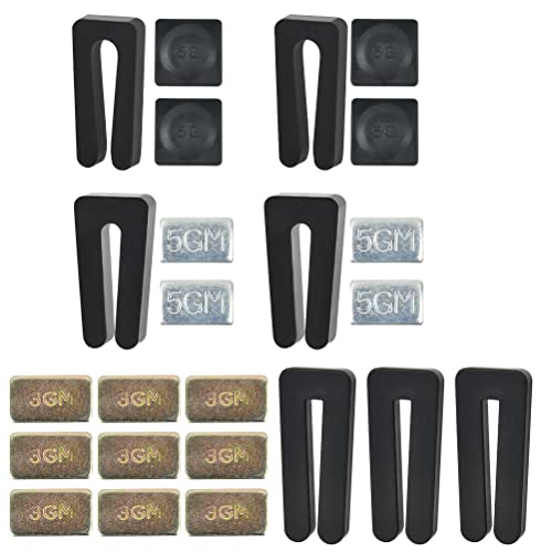 BUYGOO 24-Piece Ceiling Fan Balancing Kit - Fix Wobble and Reduce Noise