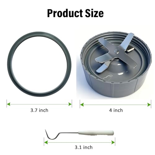BEBEEPOO Rubber O Ring Gaskets for Nutribullet 600W & 900W