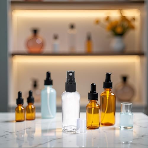 BWESOO 50ml Refillable Travel Perfume Atomizer Spray Bottle